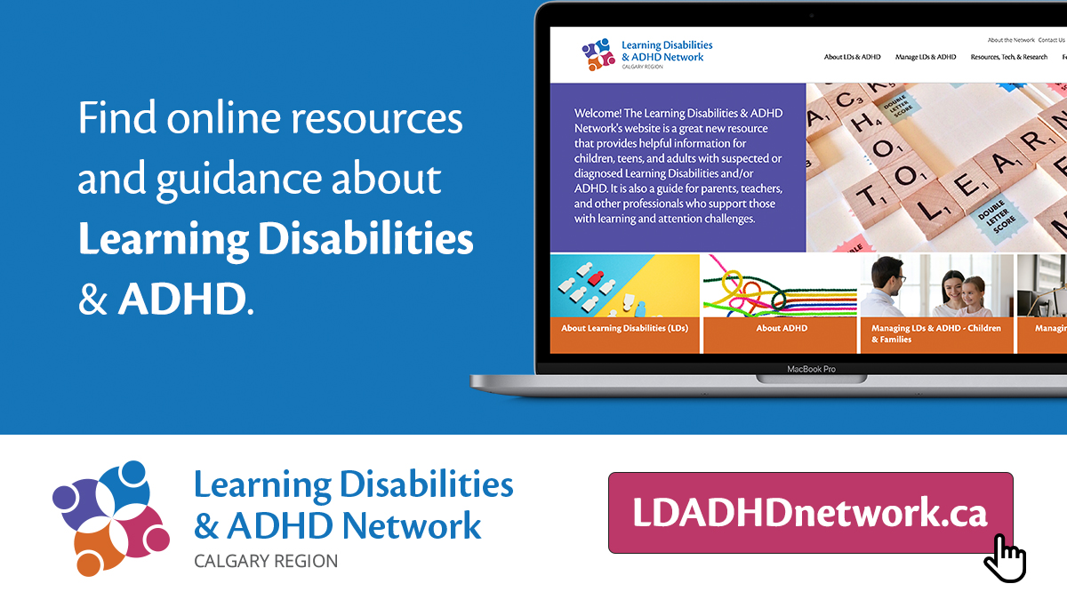 Learning Disabilities and ADHD Network Advertisement