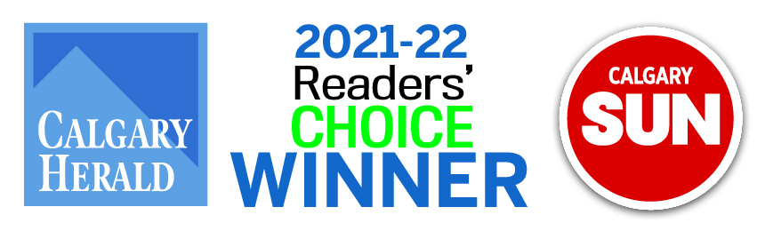 Calgary Herald Readers Choice Award Winner Logo