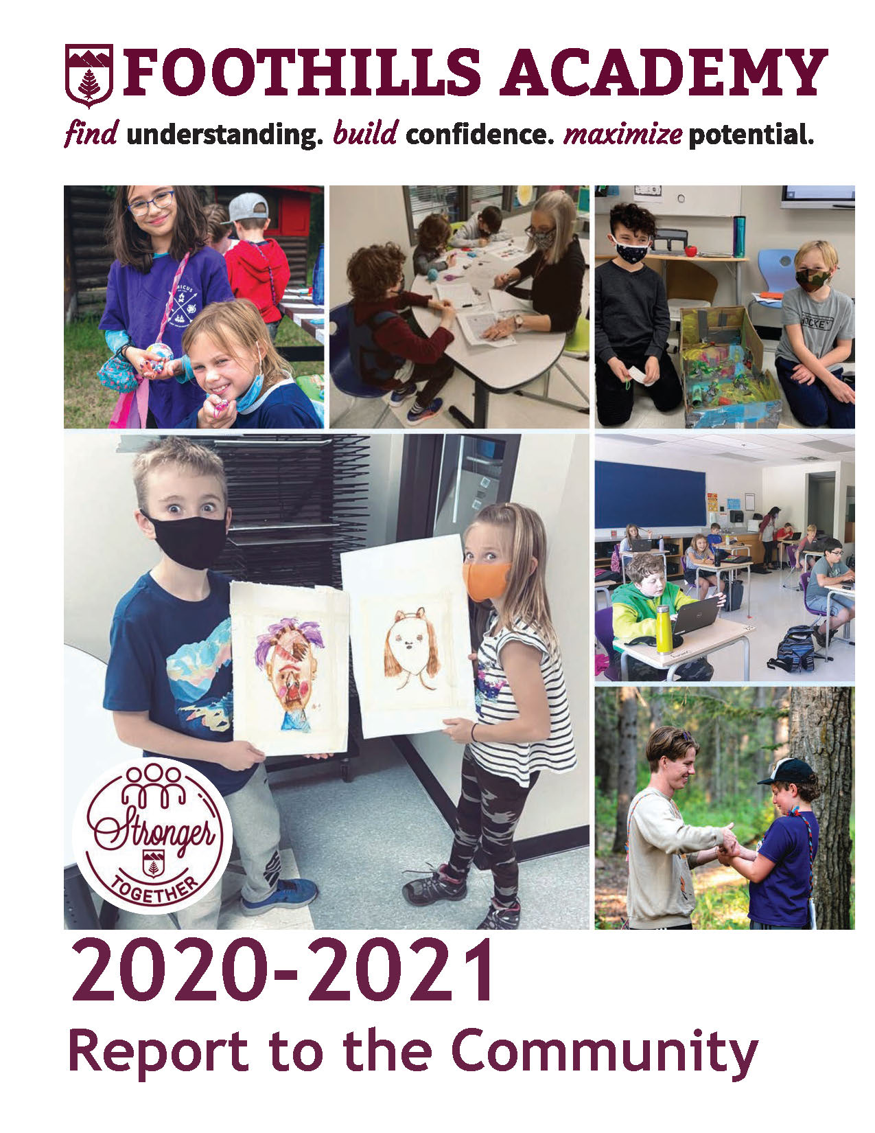 Report to the Community 2020-21 Cover