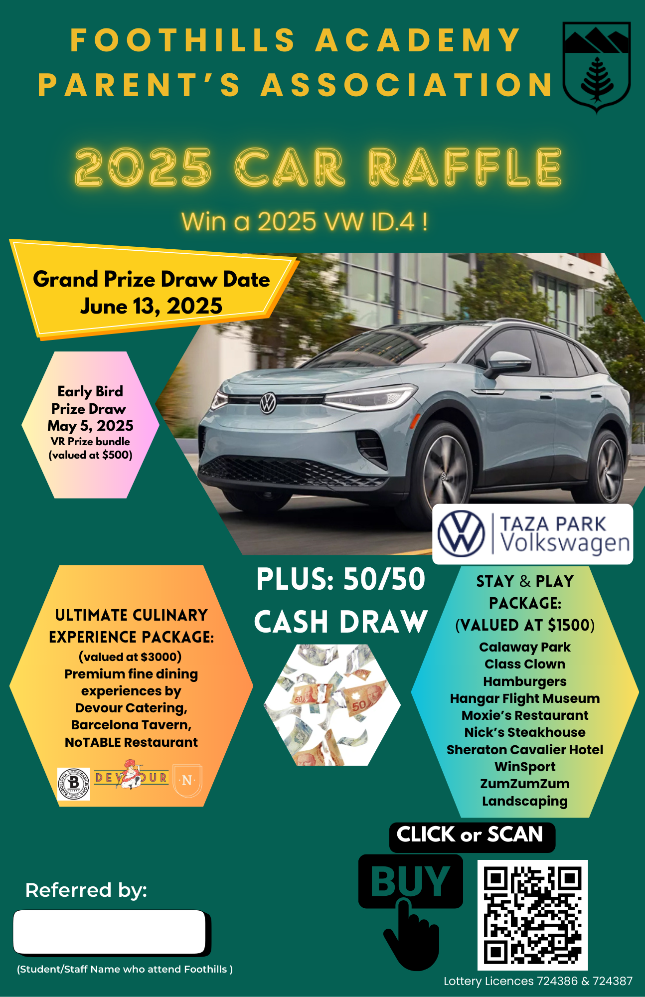 2026 Car Raffle - Foothills Academy